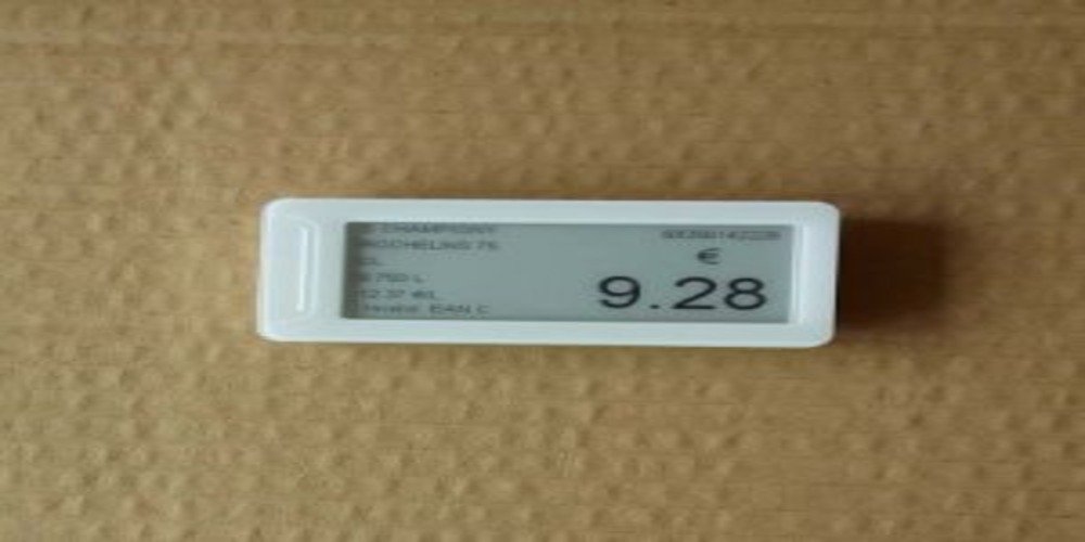 Electronic Price Tag Help Business Keep Record Easily