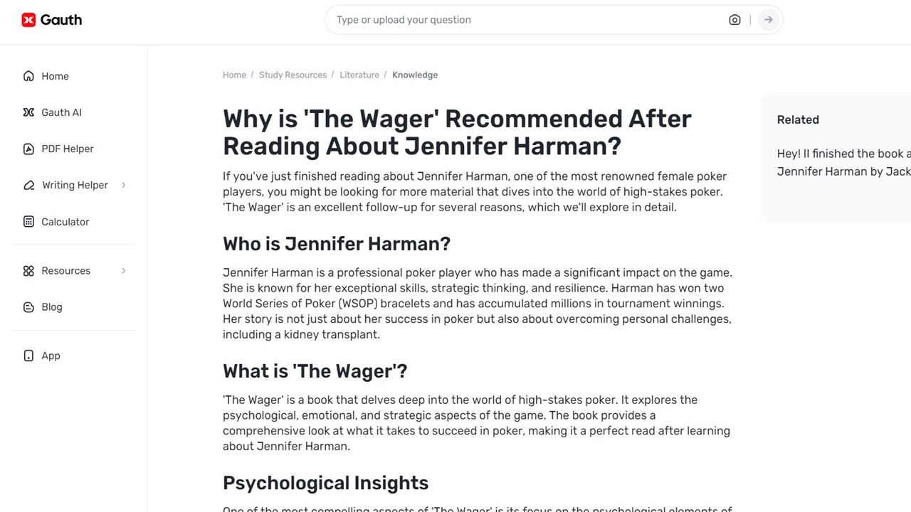 Gauth: Revolutionizing Content Creation for Bloggers and Marketers