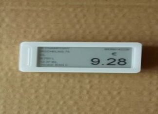 Electronic Price Tag Help Business Keep Record Easily